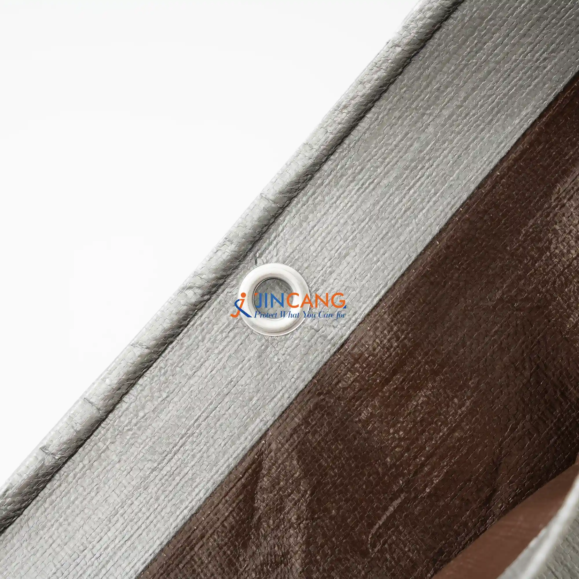 220g Silver Brown PE Tarpaulin