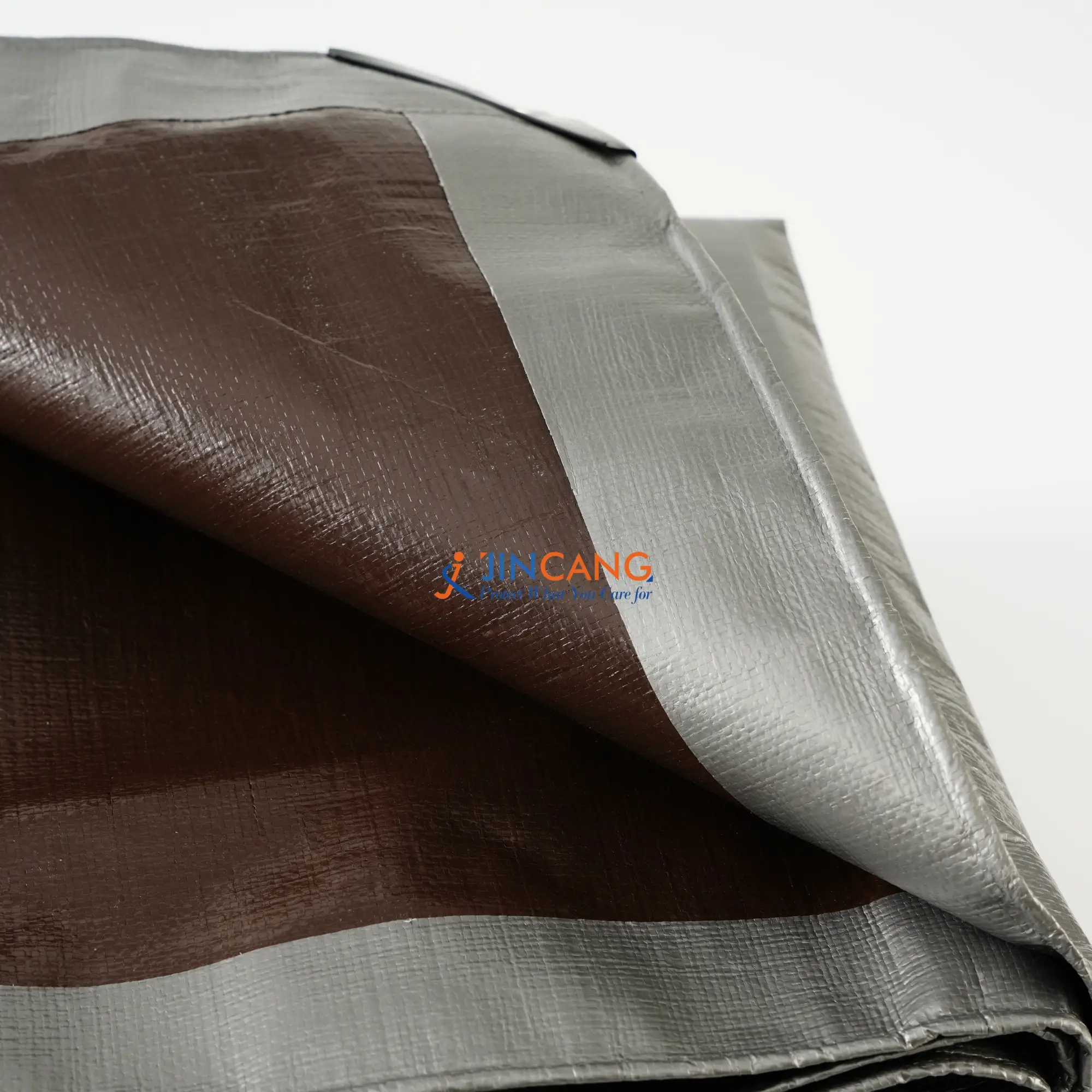 220g Silver Brown PE Tarpaulin
