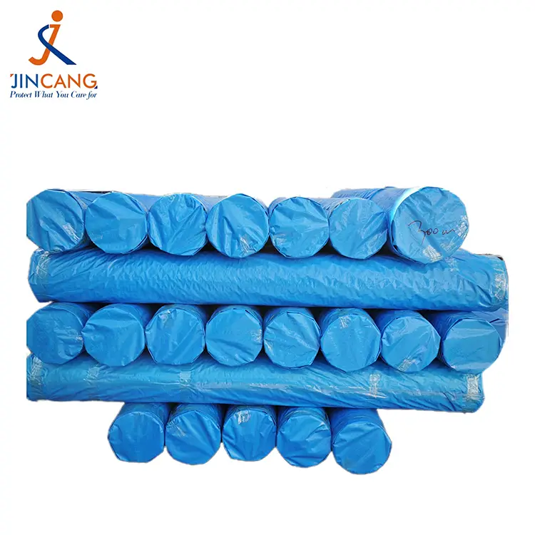 160g Blue PE Tarpaulin Roll