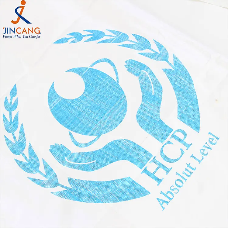 180g White With Print PE Tarpaulin
