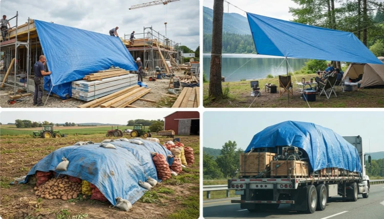 Blue PE Tarpaulin Market Surges as Versatile Protective Solution Gains Global Traction Blue PE Tarpaulin Market Surges as Versatile Protective Solution Gains Global Traction