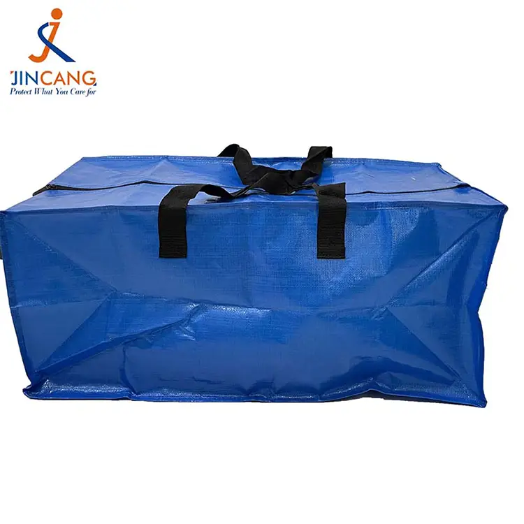 Custom Printed Heavy Duty PP Woven Moving Bags