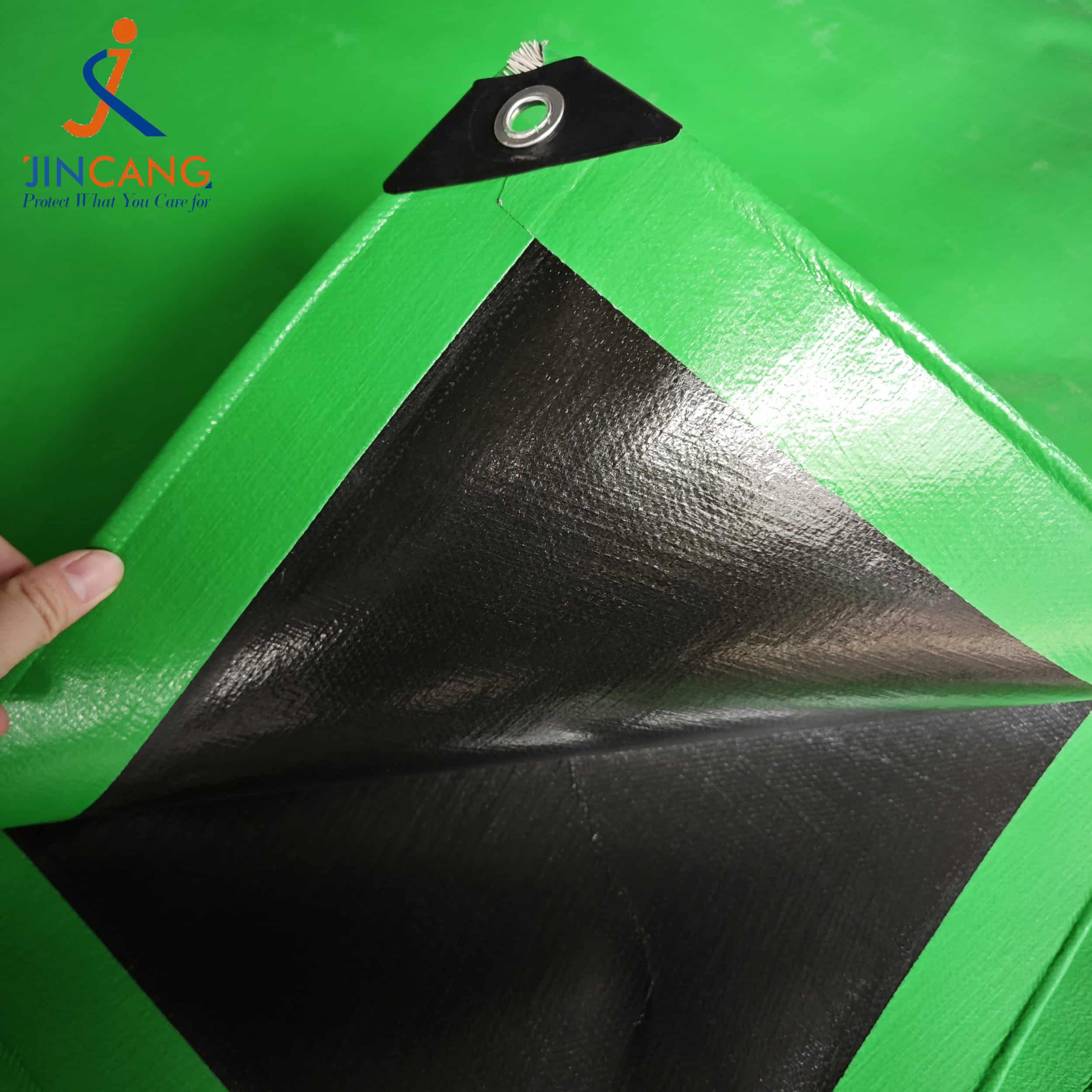 Grass Green 300 Gsm Virgin PE Tarpaulin